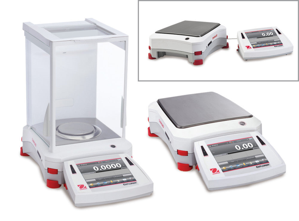 EX4202 precision balance, calibrated, weigh. range 4200 g, readability 0.01 g - Luminix Health