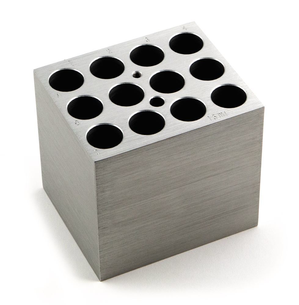 Interchangeable blocks f. centrif. tubes, for 12 centrifuge tubes 15 ml, Falcon® - Luminix Health