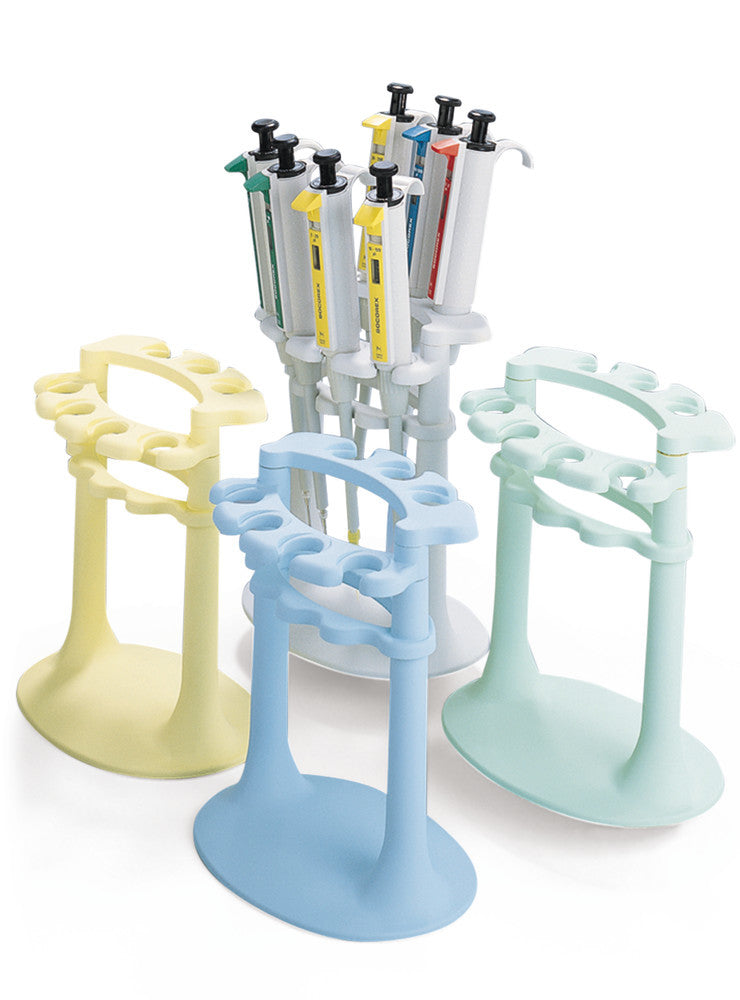 Table-pipettor stand, mint green, PA, for 7 microlitre pipettors, 1 unit(s) - Luminix Health