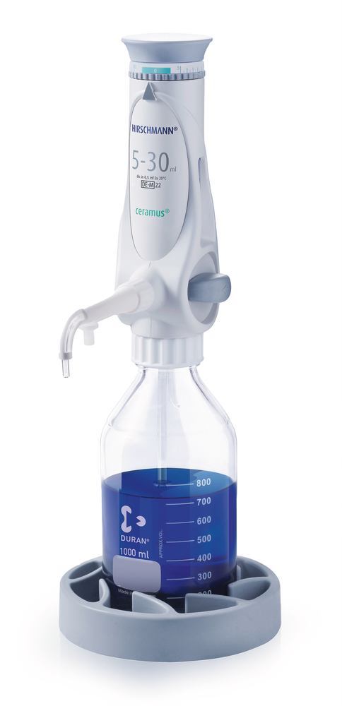 Dispenser ceramus®, ceramic piston, variable volume setting 5 - 30 ml, 1 unit(s) - Luminix Health