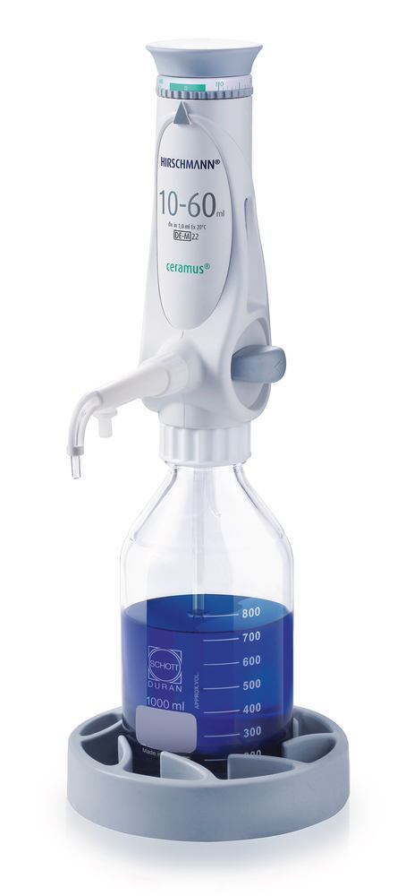 Dispenser ceramus®, ceramic piston, variable volume setting 10 - 60 ml - Luminix Health