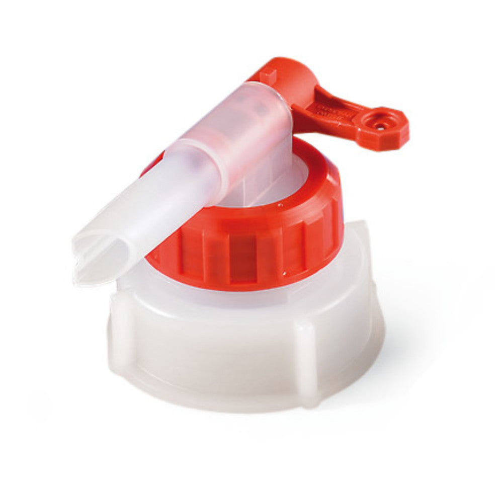 FLUXX®-dispensing taps for canister, PE, Cap DIN 51, outlet Ø 13 mm, 3 unit(s) - Luminix Health