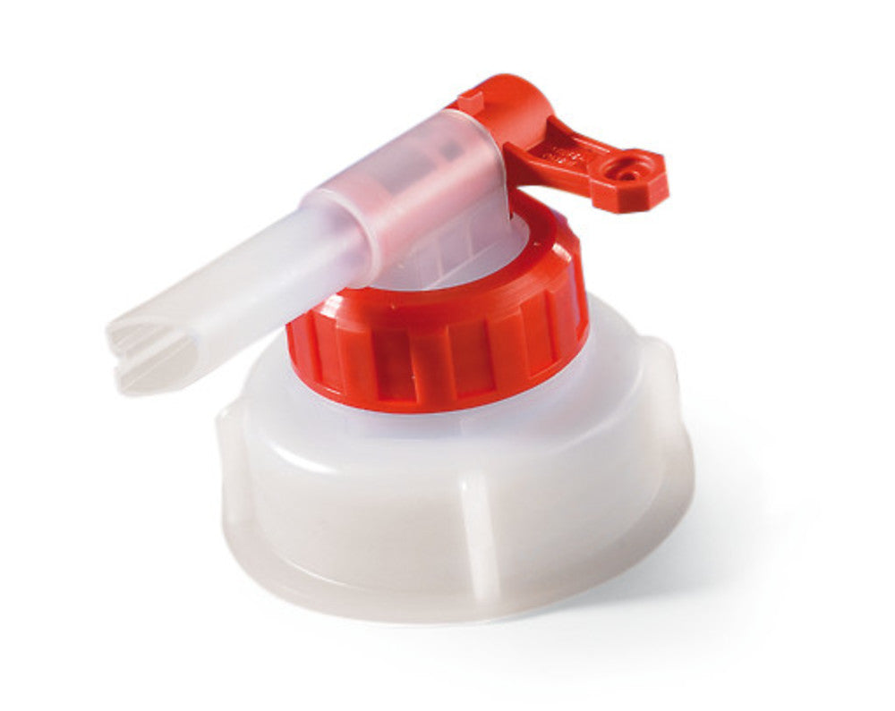 FLUXX®-dispensing taps for canister, PE, Cap DIN 61, outlet Ø 13 mm, 3 unit(s) - Luminix Health