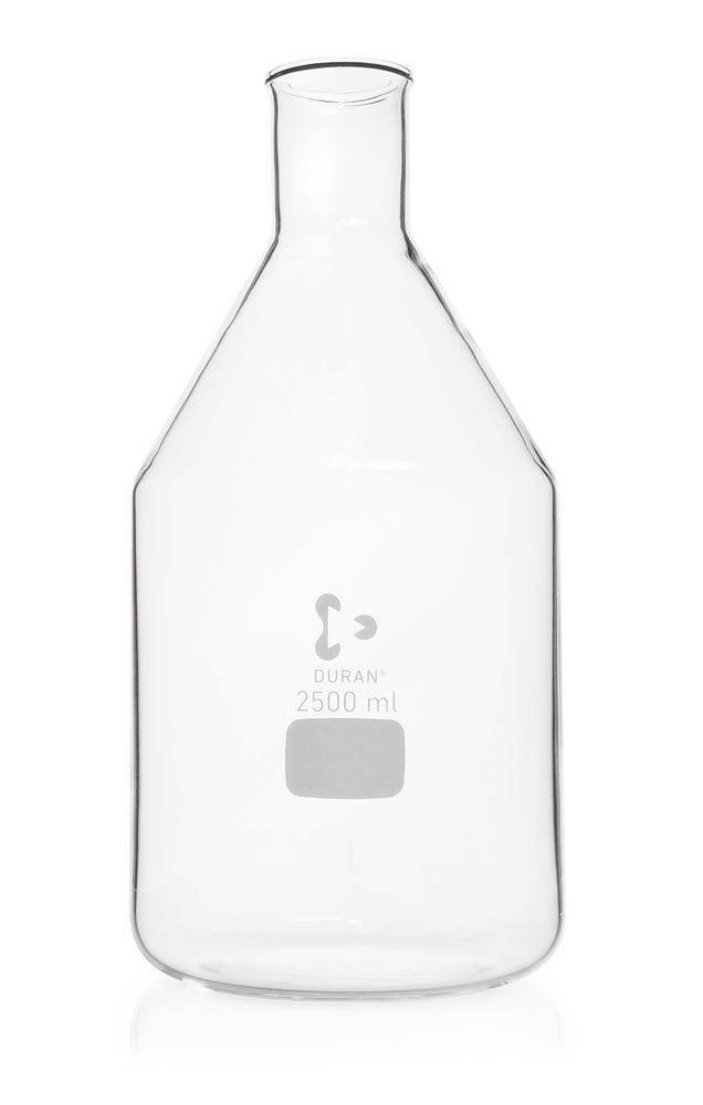 Nutrient media bottle with beaded rim, DURAN®, height 313 mm, 2500 ml, 1 unit(s) - Luminix Health