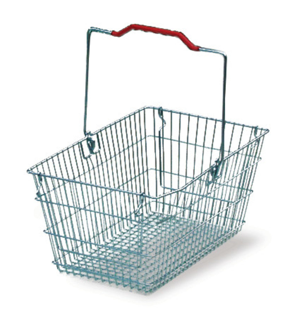 Handbasket, zinc chromate finish, 20 l, 1 unit(s) - Luminix Health
