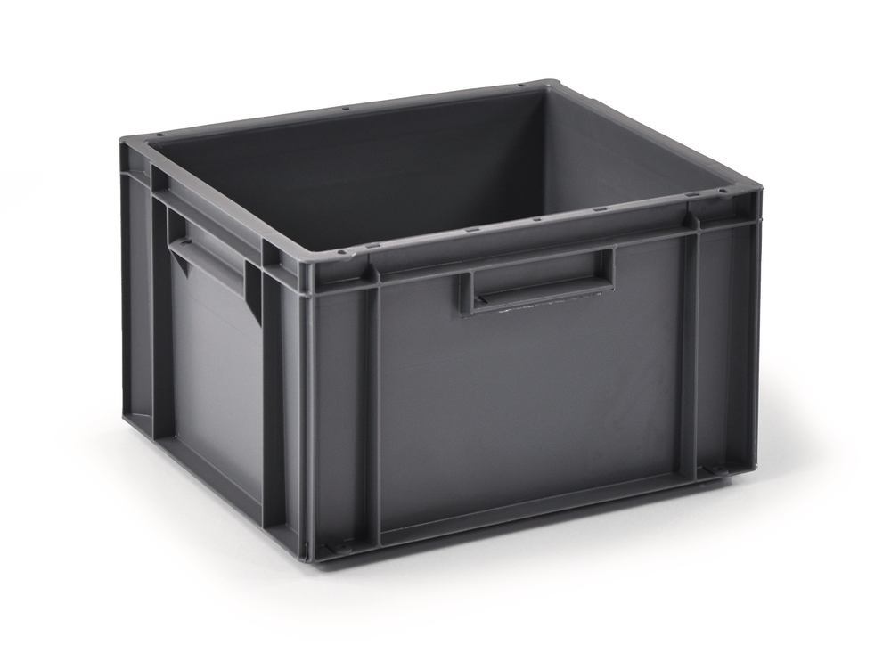 Stackable container 20 l, plastic, L 400 x W 300 x H 220 mm, 1 unit(s) - Luminix Health