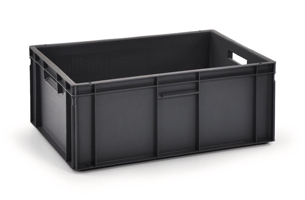 Stackable container 45 l, plastic, L 600 x W 400 x H 220 mm, 1 unit(s) - Luminix Health