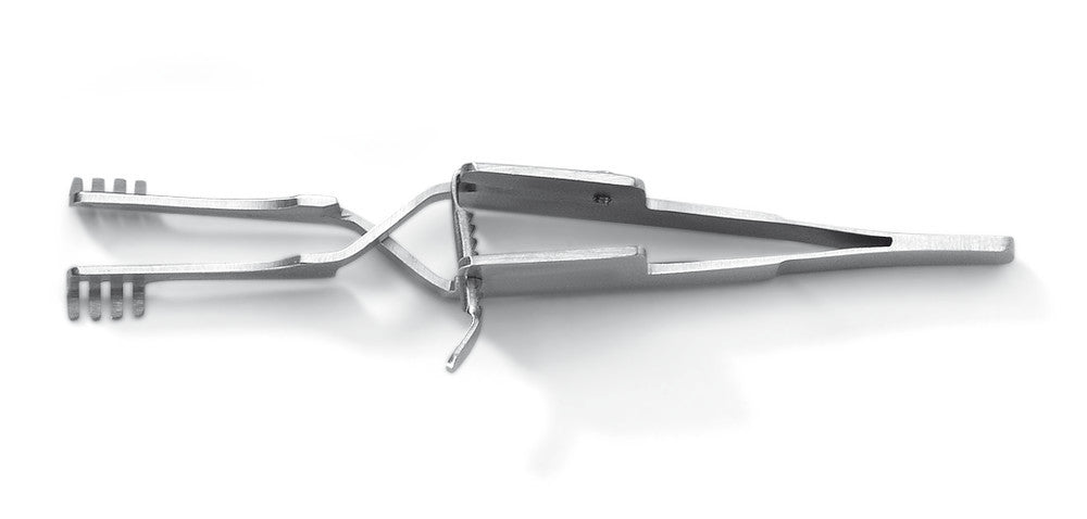Retractor, Made of stainless steel, length 100 mm, 1 unit(s) - Luminix Health