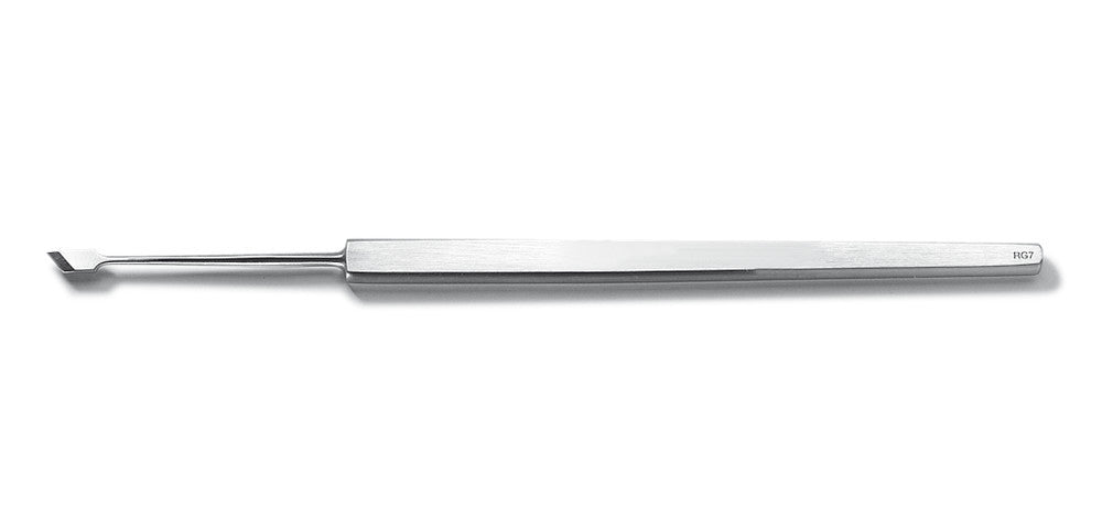 Micro dissecting chisel, Made of stainless steel, length 125 mm, 1 unit(s) - Luminix Health