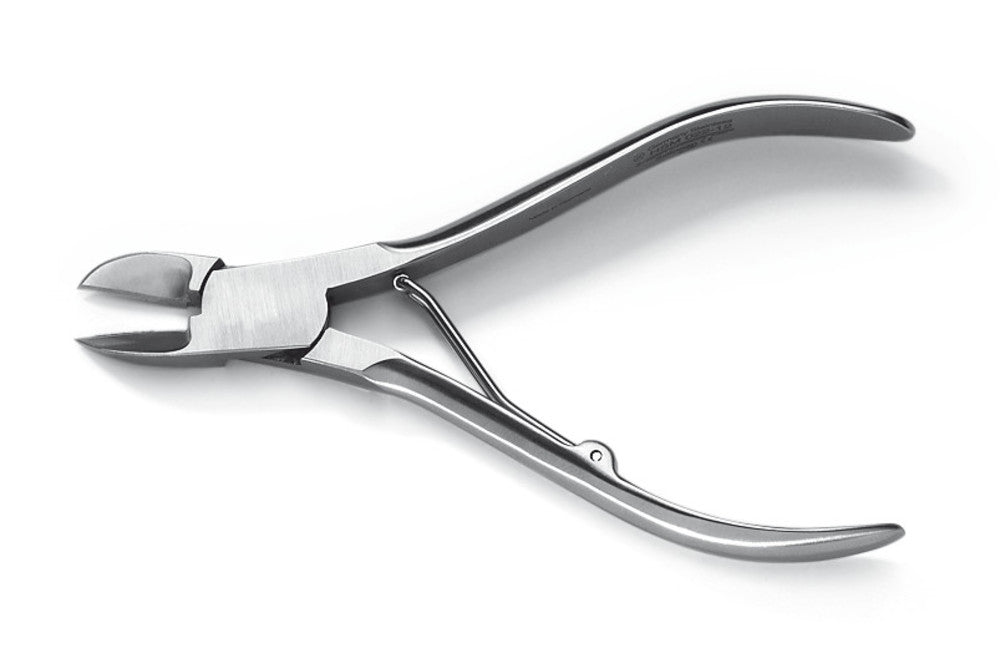 Stainless steel nail forceps, L 130 mm, 1 unit(s) - Luminix Health