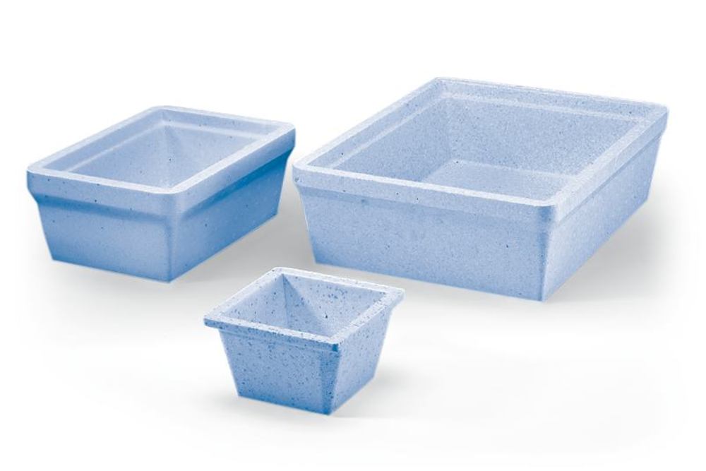 Ice tubs, blue, Volume 1 l, 1 unit(s) - Luminix Health