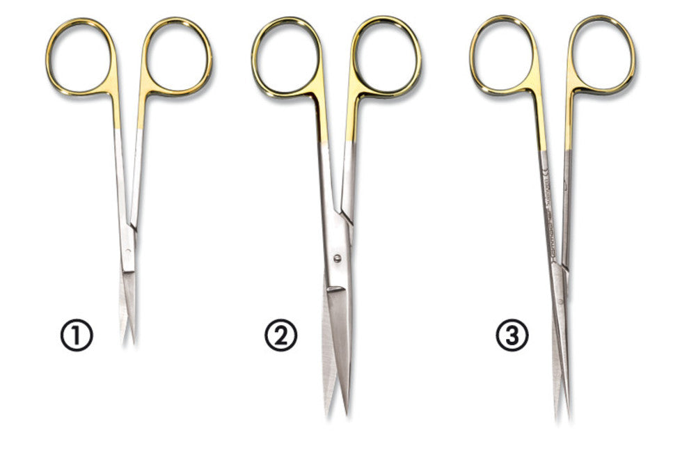 Dissecting scissors with carbide inserts - Luminix Health
