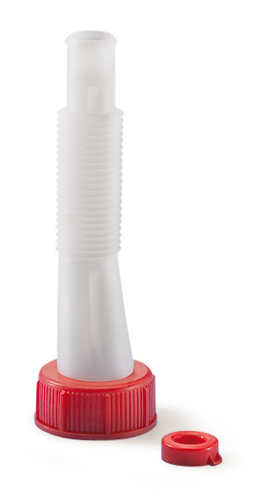 Spout DIN 45, Flexible PE pouring tube, 2 unit(s) - Luminix Health