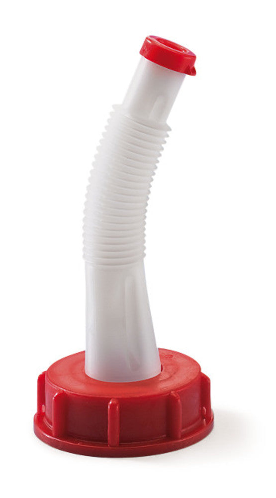 Spout DIN 61, Flexible PE pouring tube, 2 unit(s) - Luminix Health