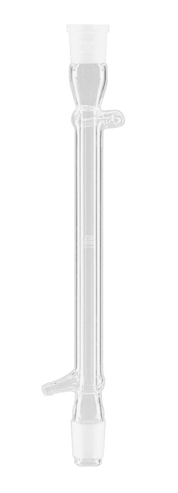 Liebig condenser, DURAN®, w. glass hose conn. NS 14/23, L 160 mm, 1 unit(s) - Luminix Health