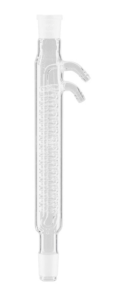 Dimroth-condenser, DURAN®, w. glass hose conn. NS 19/26, L 160 mm, 1 unit(s) - Luminix Health