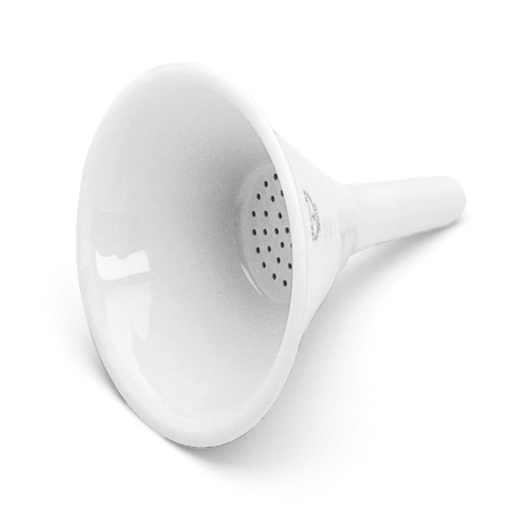 Hirsch funnel 126 made of porcelain, Ø filter plate 9 mm, H 45 mm, 1 unit(s) - Luminix Health