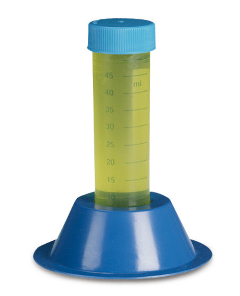 Single stand made of PS, Ø 92 x H 30 mm, for 50 ml centrifuge tubes Ø 27,5-29mm - Luminix Health