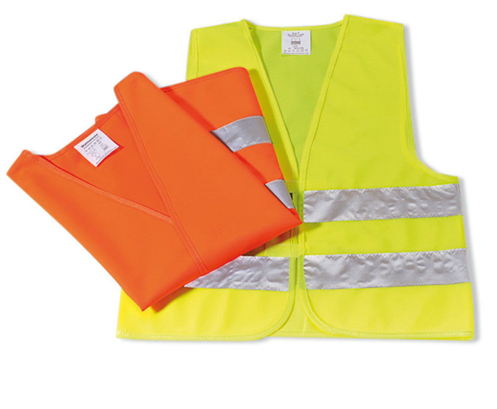 Retro-reflective safety vest, made of polyester, size XXL, yellow, 5 unit(s) - Luminix Health