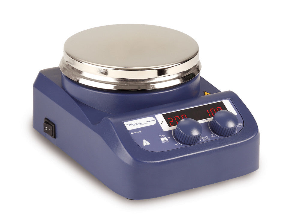 Magnetic stirrer with heater RSM-10HP, 200-1500/min, RT to 280 °C, 3 l - Luminix Health