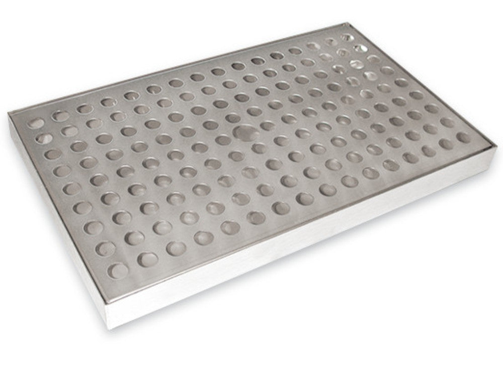 Rotilabo®-drip pan, stainless steel, L 440 x W 270 x H 27 mm, 1 unit(s) - Luminix Health
