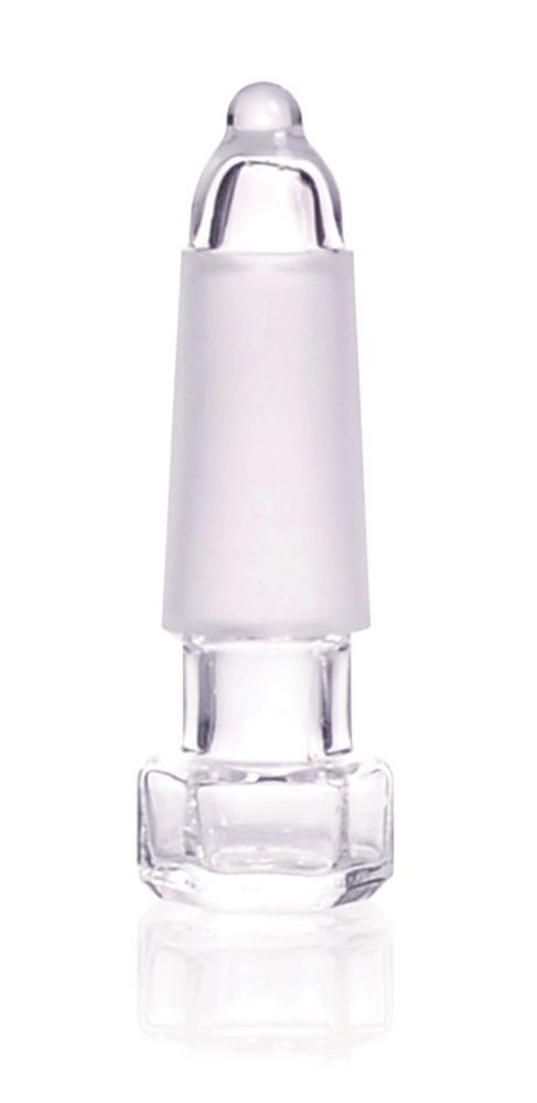 Bottle glass stoppers, DURAN®, hexagonal, standard ground joint 12/21 - Luminix Health