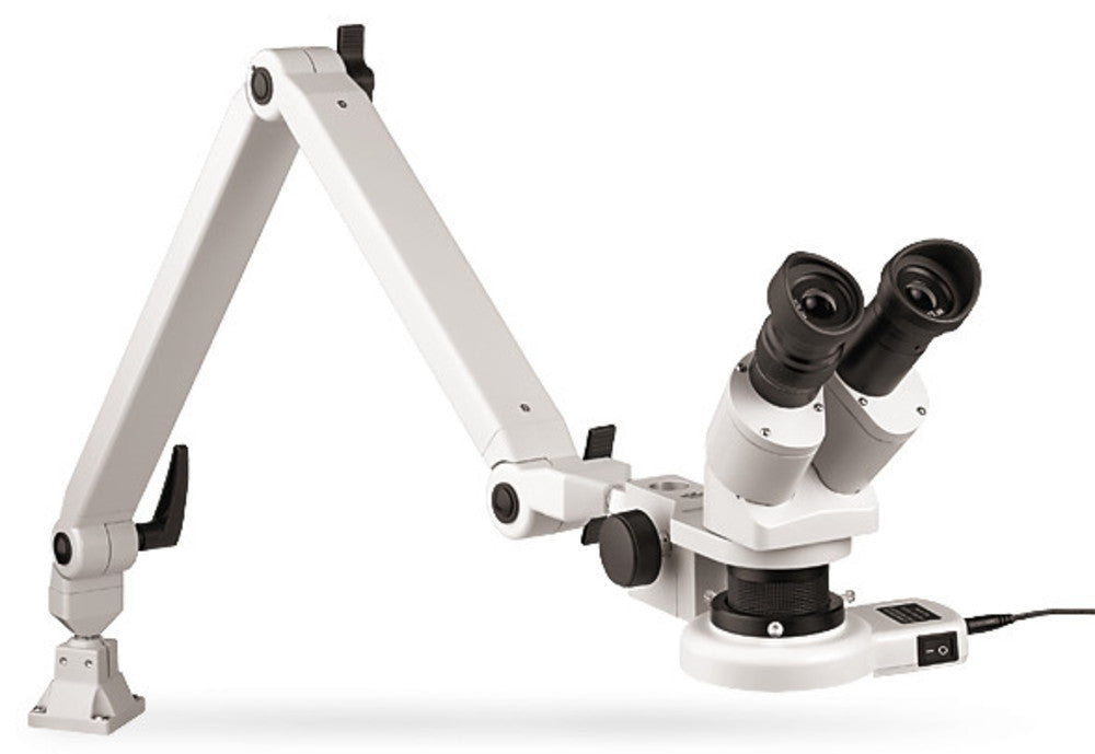 Reflected light-stereo microscope 33263, 10x, 20x magnification - expans. to 40x - Luminix Health