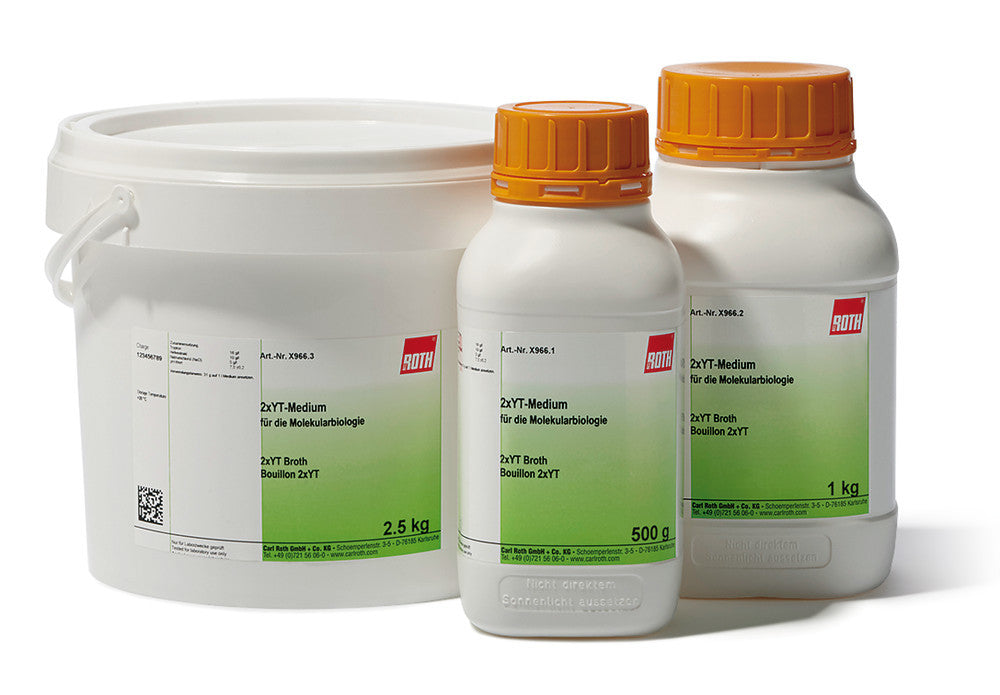 2xYT Broth, for molecular biology, 500 g, plastic - Luminix Health