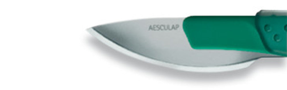 Safety scalpels Aesculap®, fig. 24, sterile, 10 unit(s) - Luminix Health