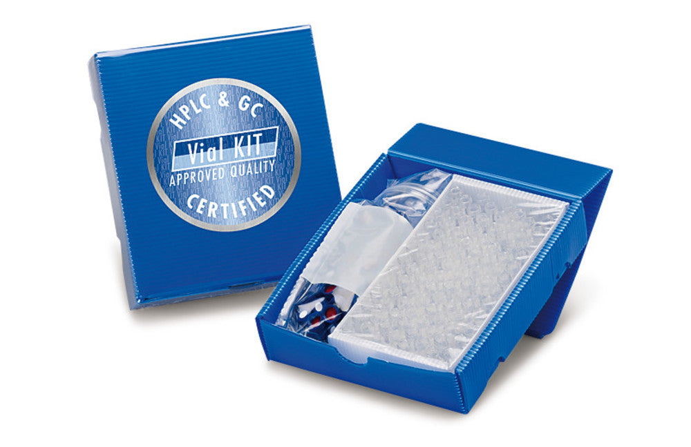 Certified Vial Kits ND9, Kurzgew.-Fl., Clear glass, with labelling space, 1.5ml - Luminix Health