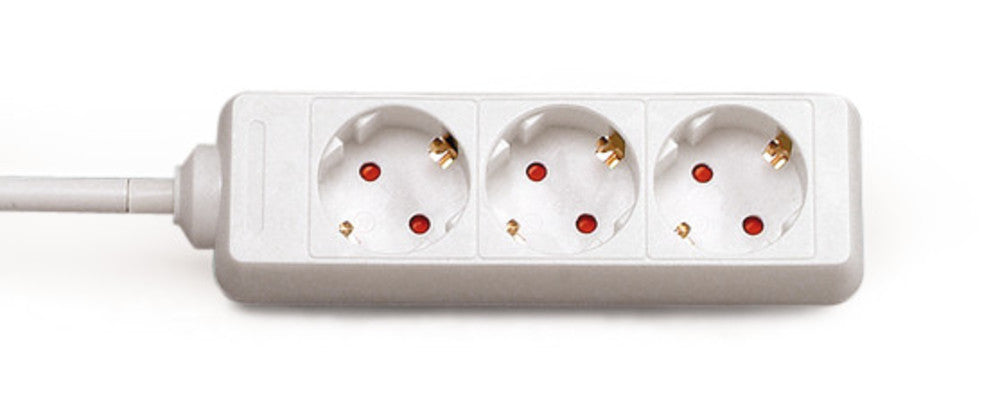 Type Eco multiple socket outlets, 3-way with inverted cups, 1 unit(s) - Luminix Health