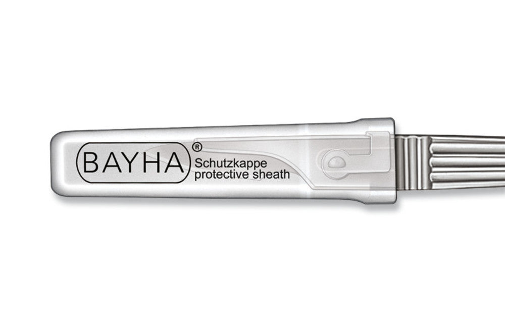 Scalpel protective cap, PP, L 80 x B 20 x H 11 mm, 1 unit(s) - Luminix Health
