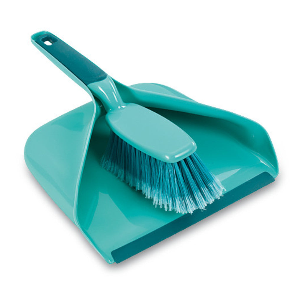 Brush and dustpan set, PP, non-slip handle, 1 unit(s) - Luminix Health