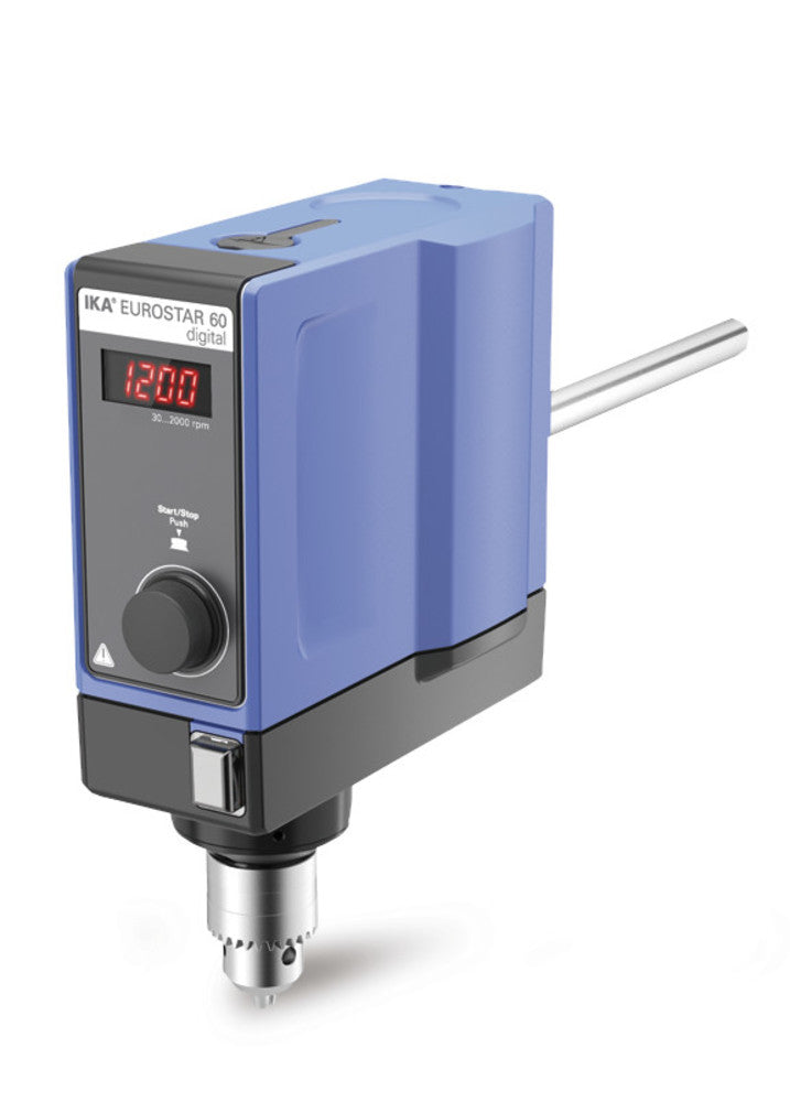 Stirrer EUROSTAR 60 digital, up to 40 l, 168/132 W, 30 to 2000/min, 1 unit(s) - Luminix Health