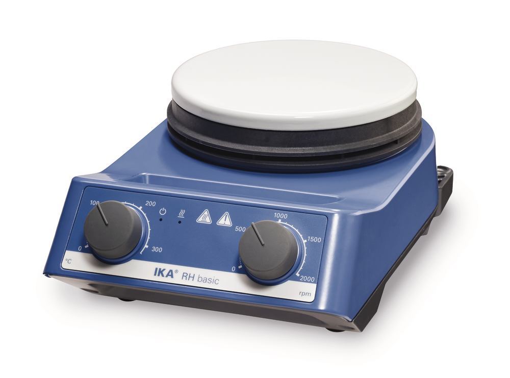Heater and magnetic stirrer RH basic, hotplate with enamel coating, 1 unit(s) - Luminix Health