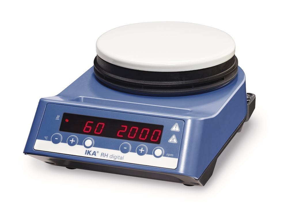 Heater and magnetic stirrer RH digital, hotplate with enamel coating, 1 unit(s) - Luminix Health