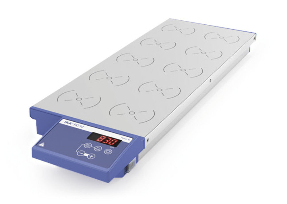 Multiple magnetic stirrer RO 10, 10 stirring points, 0-1200/min, 4 l, 1 unit(s) - Luminix Health