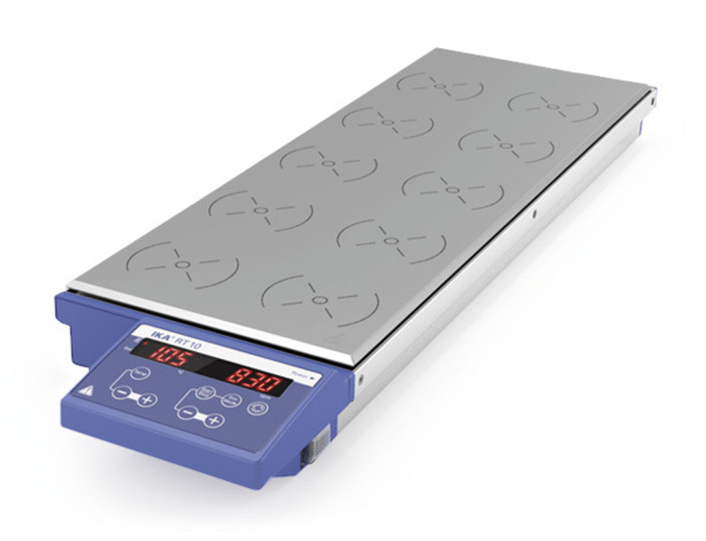 Multi-posit. magnetic stirrer w. heater, RT 10 - Luminix Health
