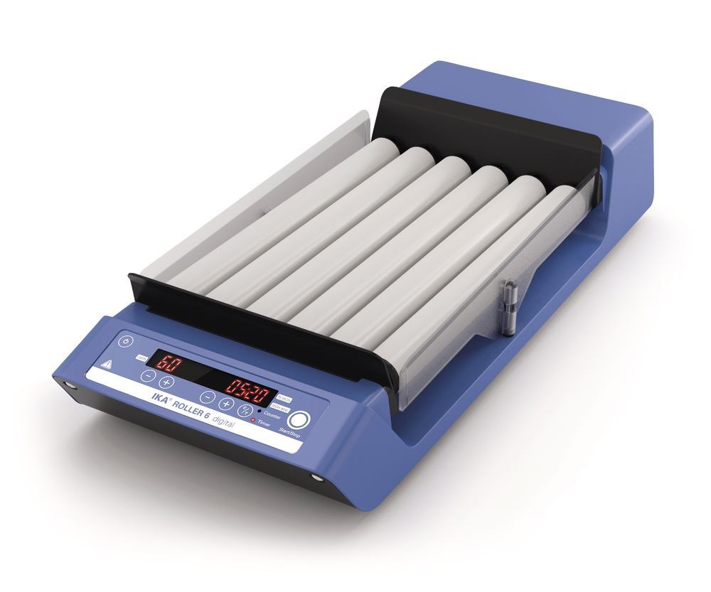 Tilt/roller mixer Roller 6 digital , 6 rolls, 5-80/min, 1 unit(s) - Luminix Health