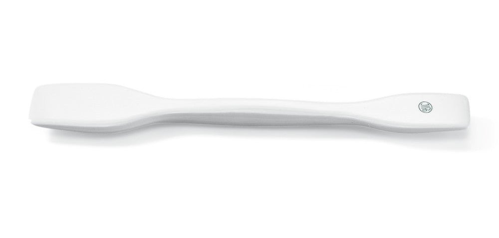 Rotilabo®-double spatula, made of glazed porcelain, L 104 mm, 5 unit(s) - Luminix Health