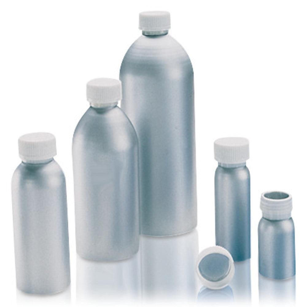 Rotilabo®-aluminium bottles, pure aluminium, 30 ml, 10 unit(s) - Luminix Health