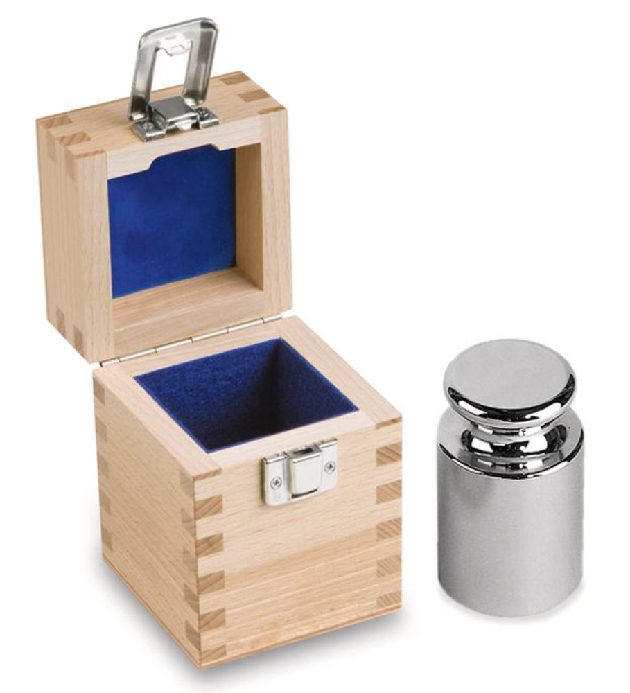 Test weight OIML-Class E2, stainl. steeel, without certificate,100g, 1 unit(s) - Luminix Health