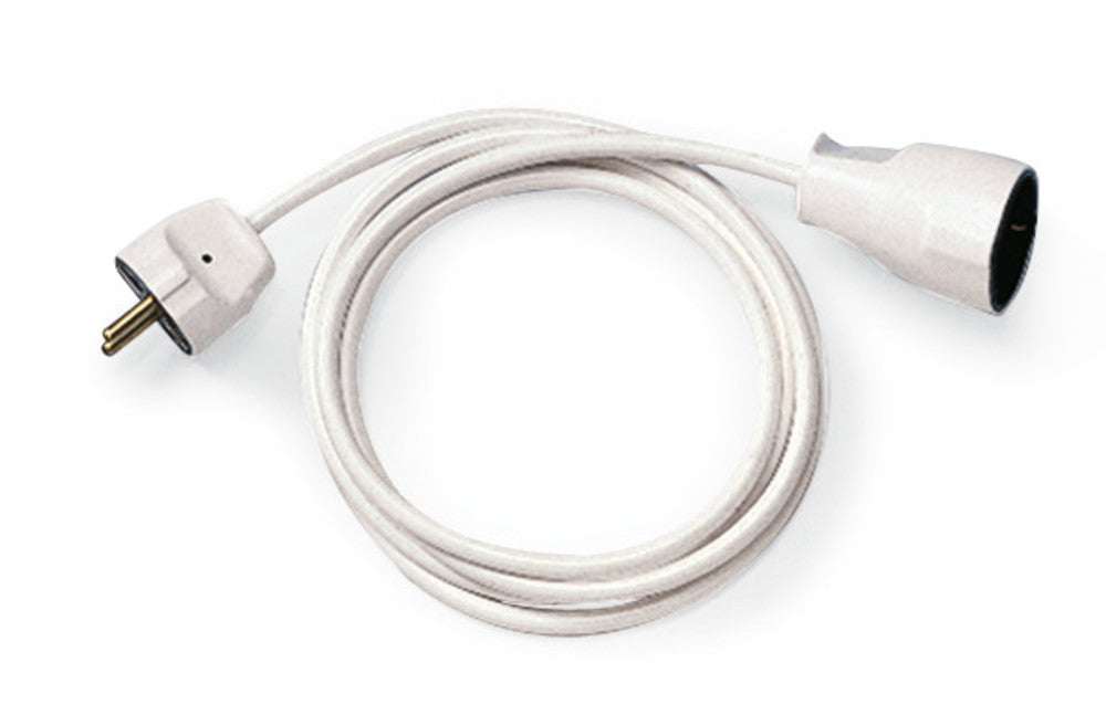 Extension lead, PVC-sheated flexible cord, length 3 m, 1 unit(s) - Luminix Health