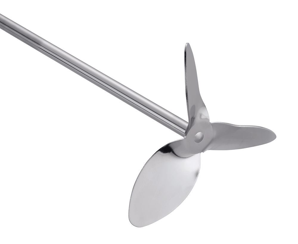 Stirring blade, propeller, 3-winged, stirrer Ø 140 mm, shaft-length 550 mm - Luminix Health