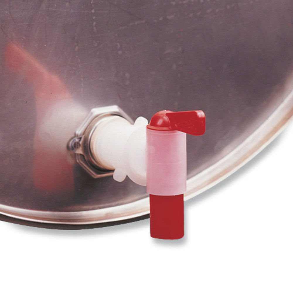 Air drum draincock, thread connector outside 3/4 inch, 3 unit(s) - Luminix Health