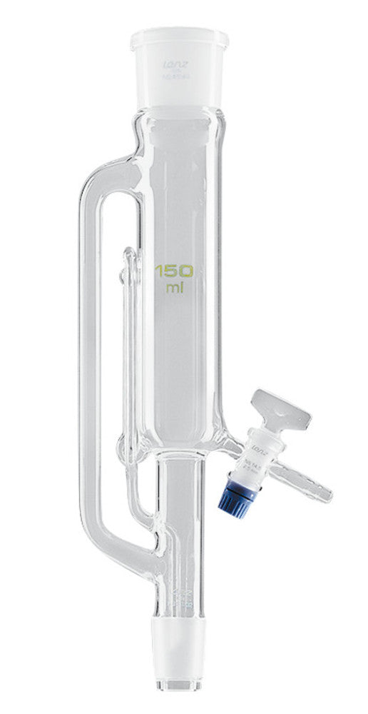 Soxhlet extractor, DURAN®, with stopcock, sockets NS 45/40, 150 ml, 1 unit(s) - Luminix Health