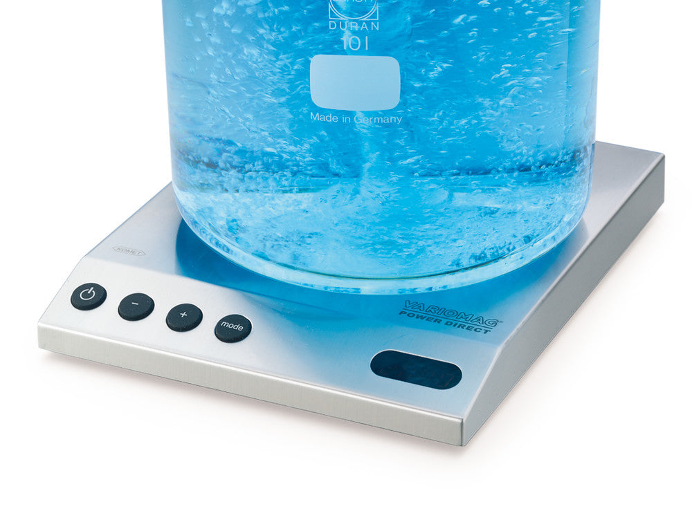 Magnetic stirrer POWER DIRECT, 100-2000/min, 100 ml-40 l, 1 unit(s) - Luminix Health