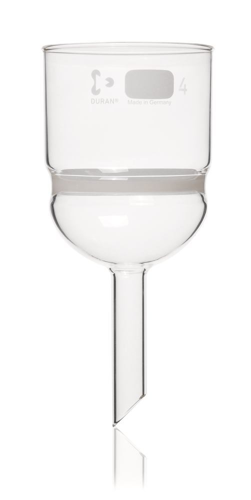 Fritted filter funnel, 500 ml, borosilicate glass 3.3, porosity 5, 1 unit(s) - Luminix Health