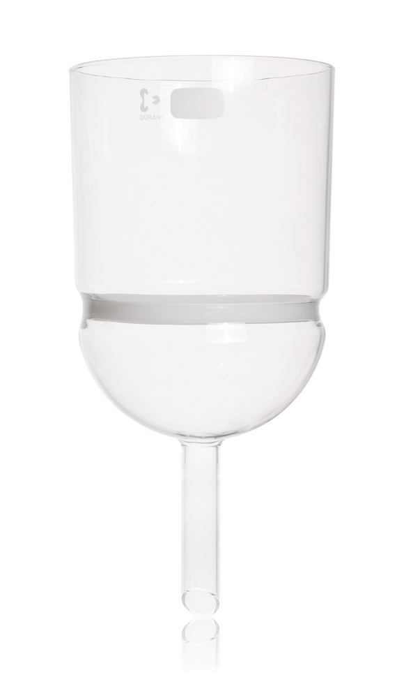 Fritted filter funnel, 4000 ml, borosilicate glass 3.3, porosity 2, 1 unit(s) - Luminix Health