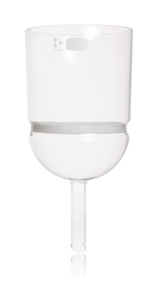 Fritted filter funnel, 4000 ml, borosilicate glass 3.3, porosity 3, 1 unit(s) - Luminix Health